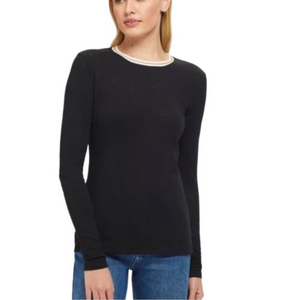 Goldie long sleeve Gold Ringer tee